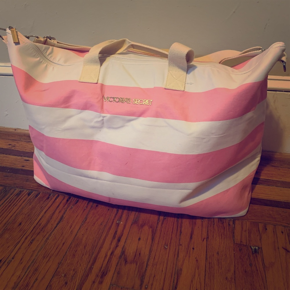 Victoria’s Secret Striped Weekender
